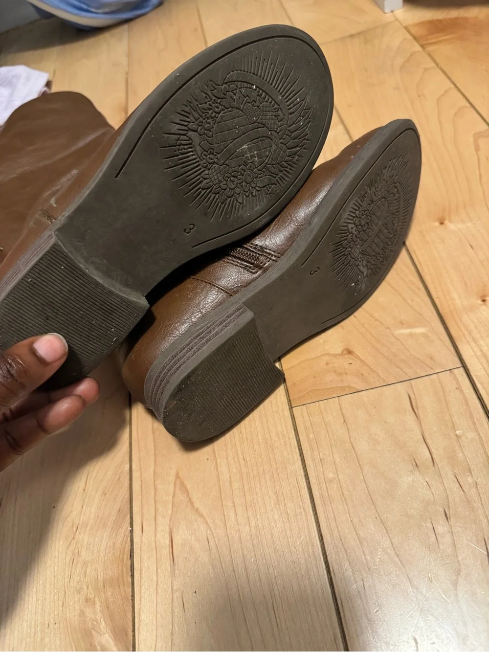 The Children's Place Brown Tall Kids Boots